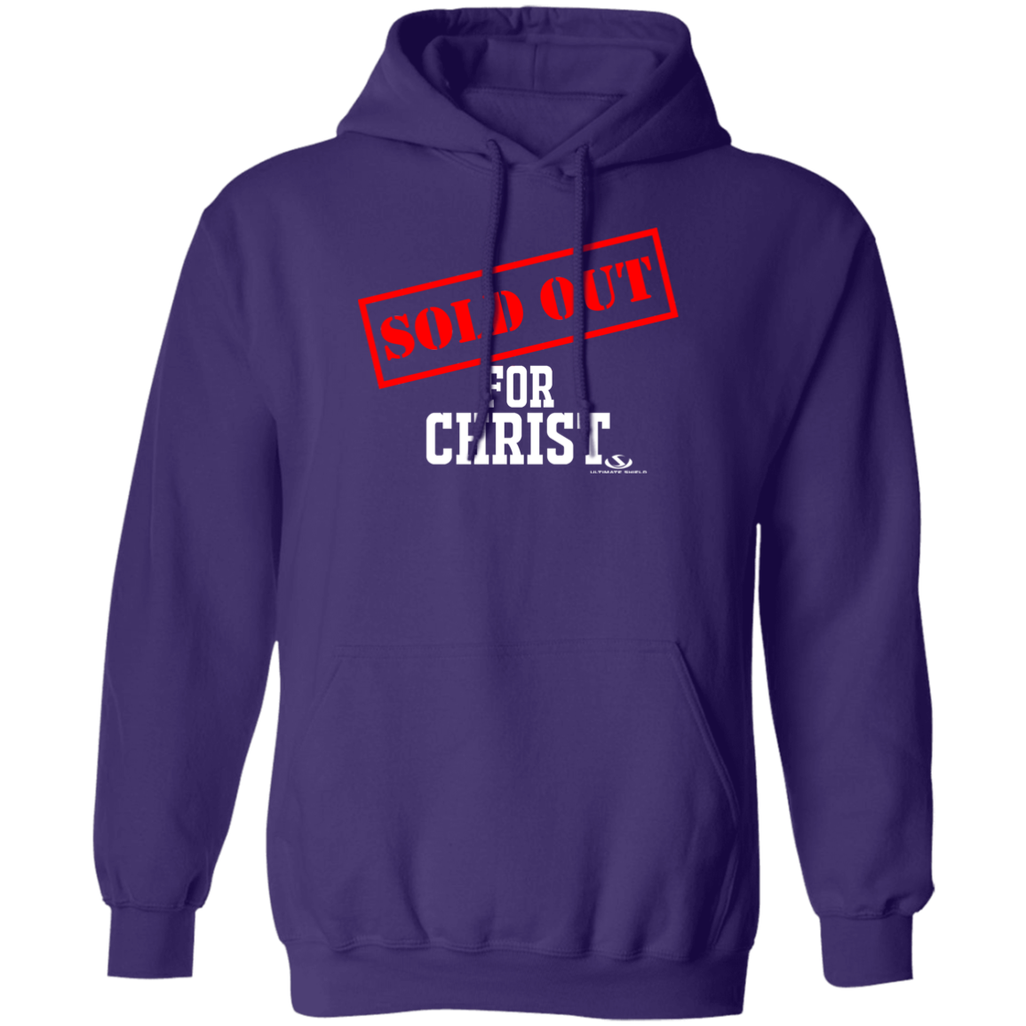 SOLD OUT FOR CHRIST Pullover Hoodie - The Shield of Light