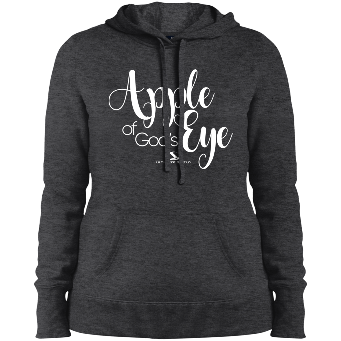 APPLE OF GOD'S EYE  Ladies' Pullover Hooded Sweatshirt - The Shield of Light