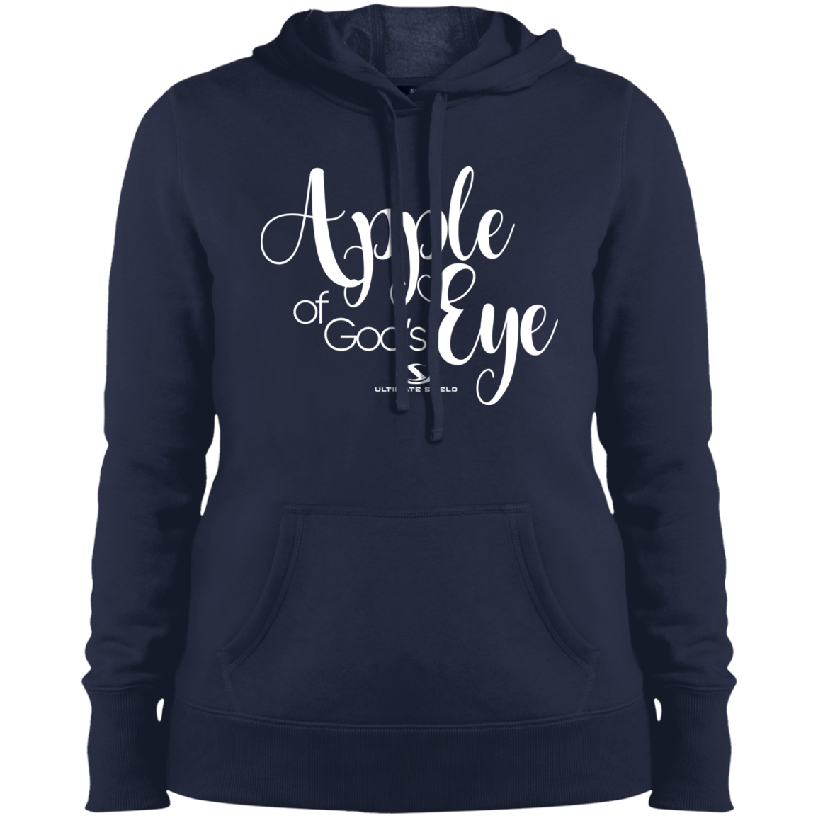 APPLE OF GOD'S EYE  Ladies' Pullover Hooded Sweatshirt - The Shield of Light