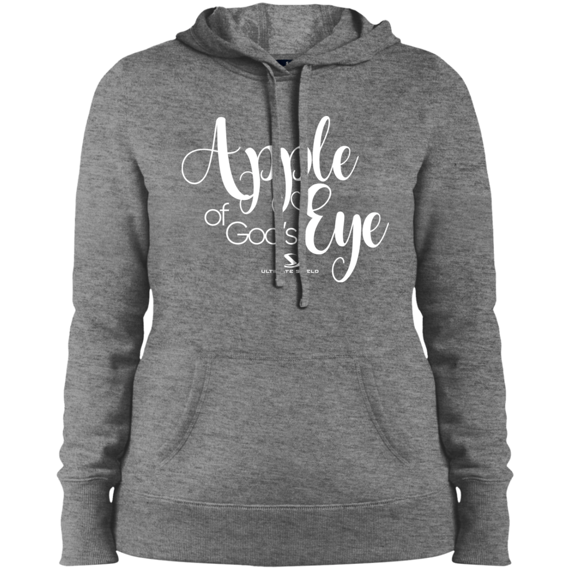 APPLE OF GOD'S EYE  Ladies' Pullover Hooded Sweatshirt - The Shield of Light