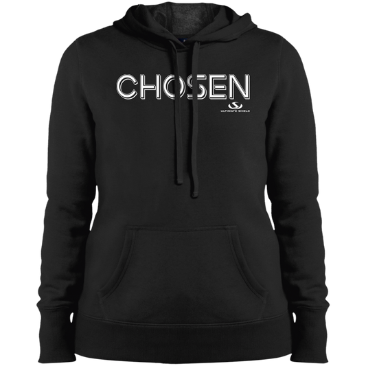CHOSEN  Ladies' Pullover Hooded Sweatshirt - The Shield of Light