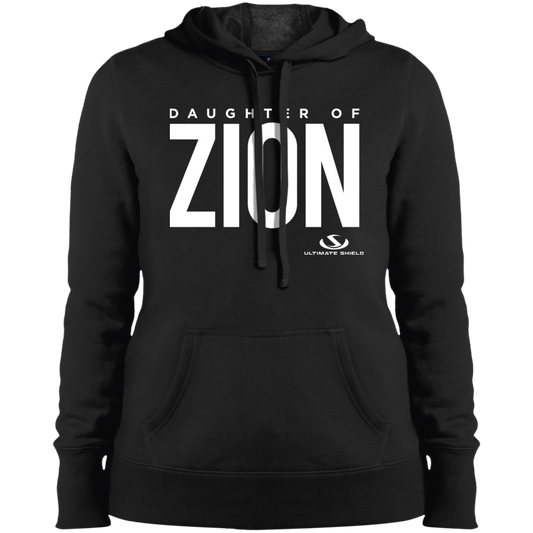 DAUGHTER OF ZION Ladies' Pullover Hooded Sweatshirt - The Shield of Light