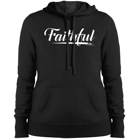 FAITHFULL  Ladies' Pullover Hooded Sweatshirt - The Shield of Light