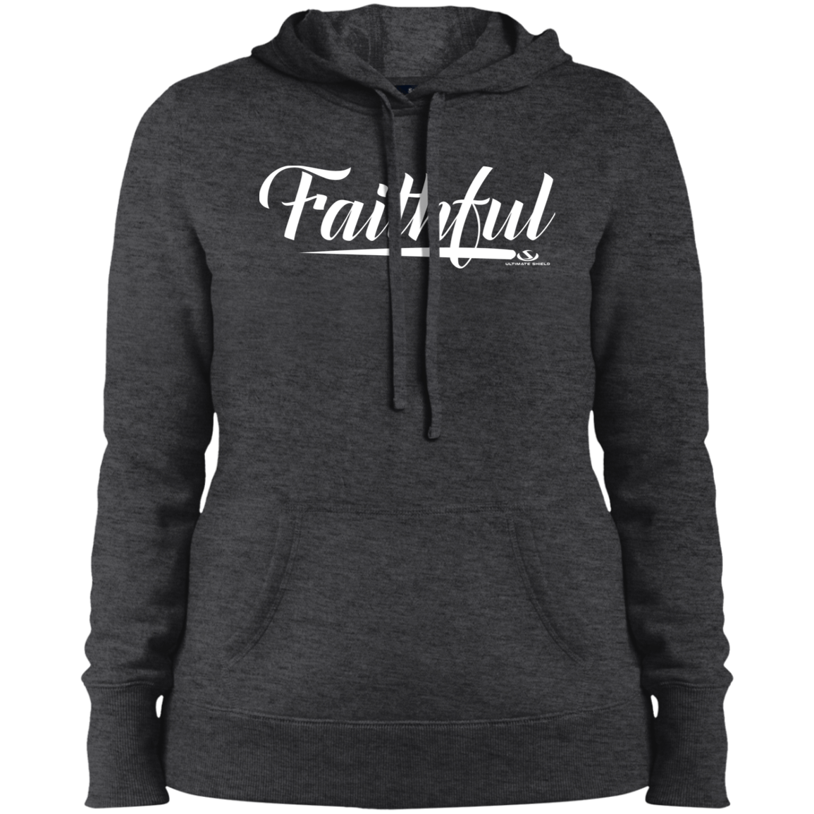 FAITHFULL  Ladies' Pullover Hooded Sweatshirt - The Shield of Light