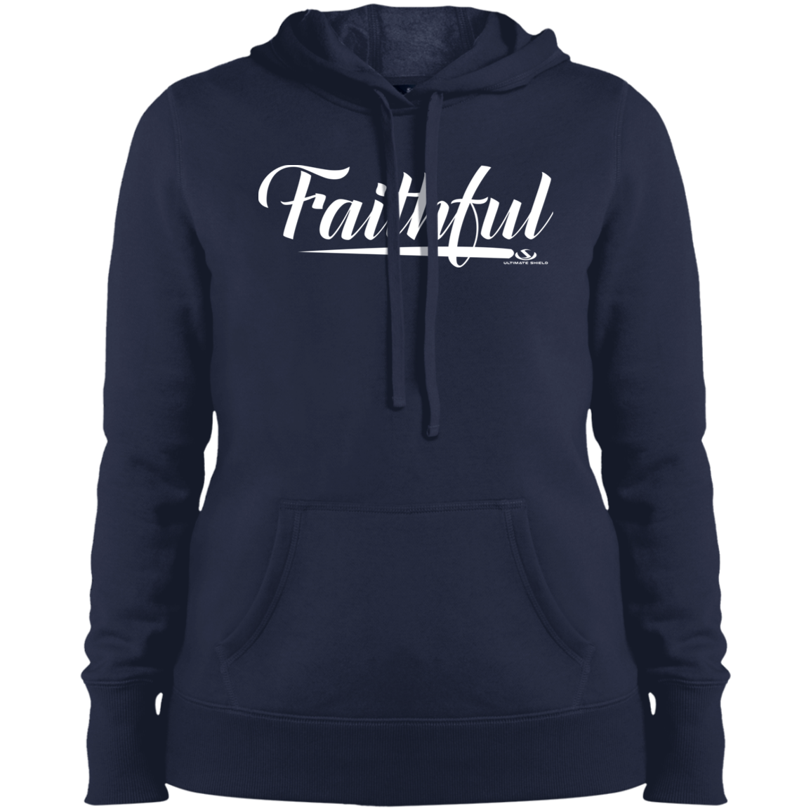 FAITHFULL  Ladies' Pullover Hooded Sweatshirt - The Shield of Light
