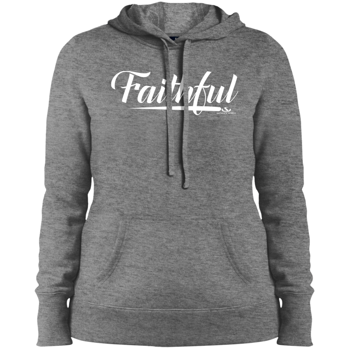 FAITHFULL  Ladies' Pullover Hooded Sweatshirt - The Shield of Light