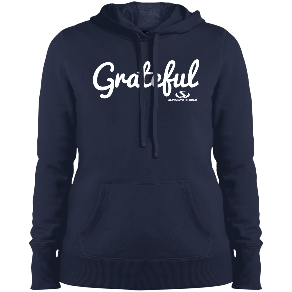 GRATEFUL  Ladies' Pullover Hooded Sweatshirt - The Shield of Light