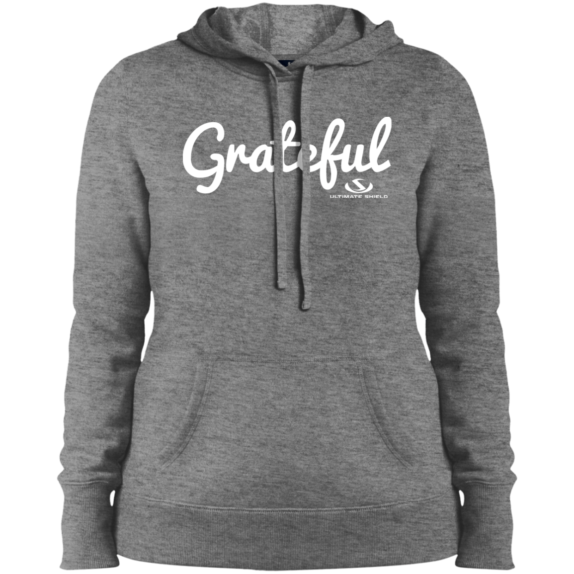 GRATEFUL  Ladies' Pullover Hooded Sweatshirt - The Shield of Light