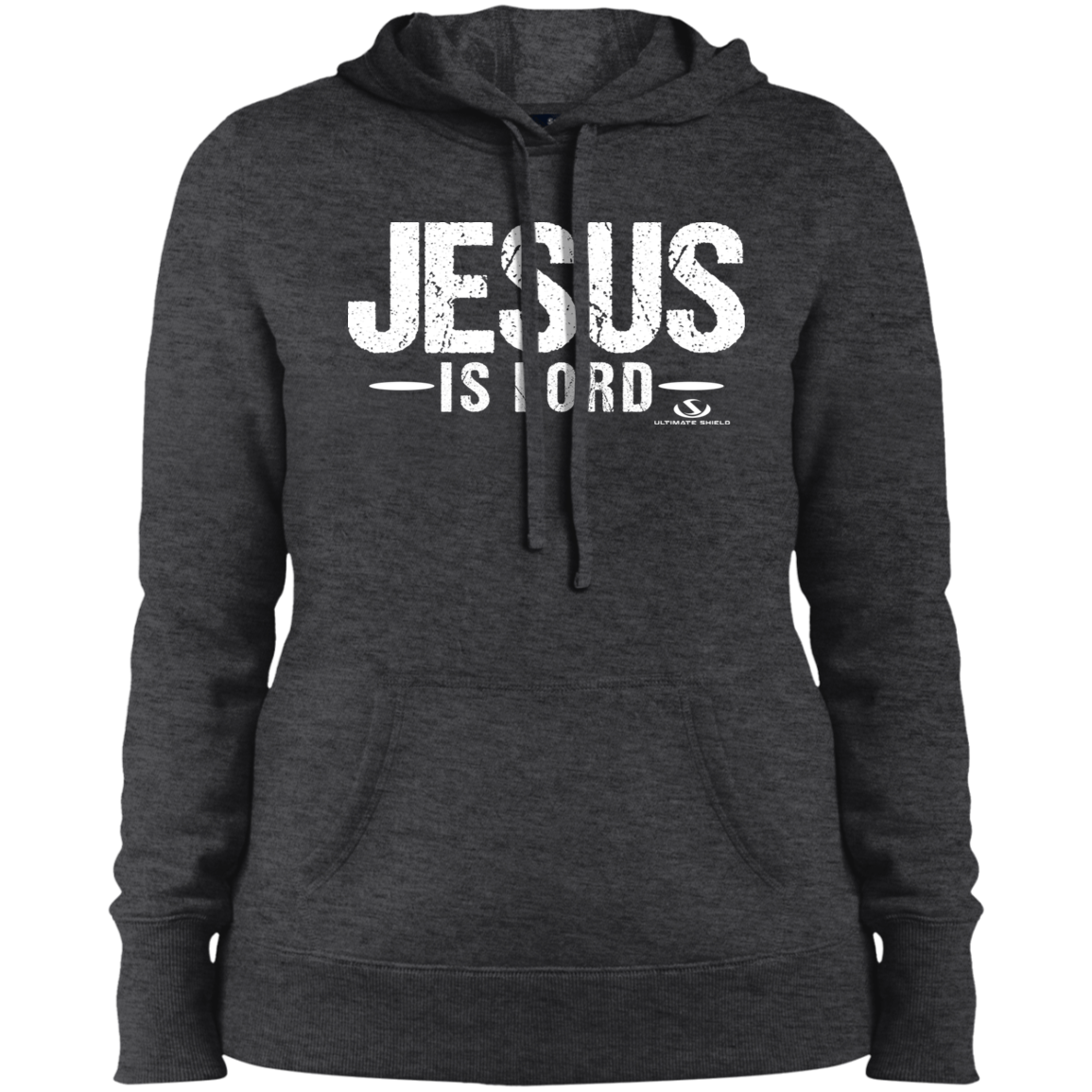 JESUS IS LORD  Ladies' Pullover Hooded Sweatshirt - The Shield of Light