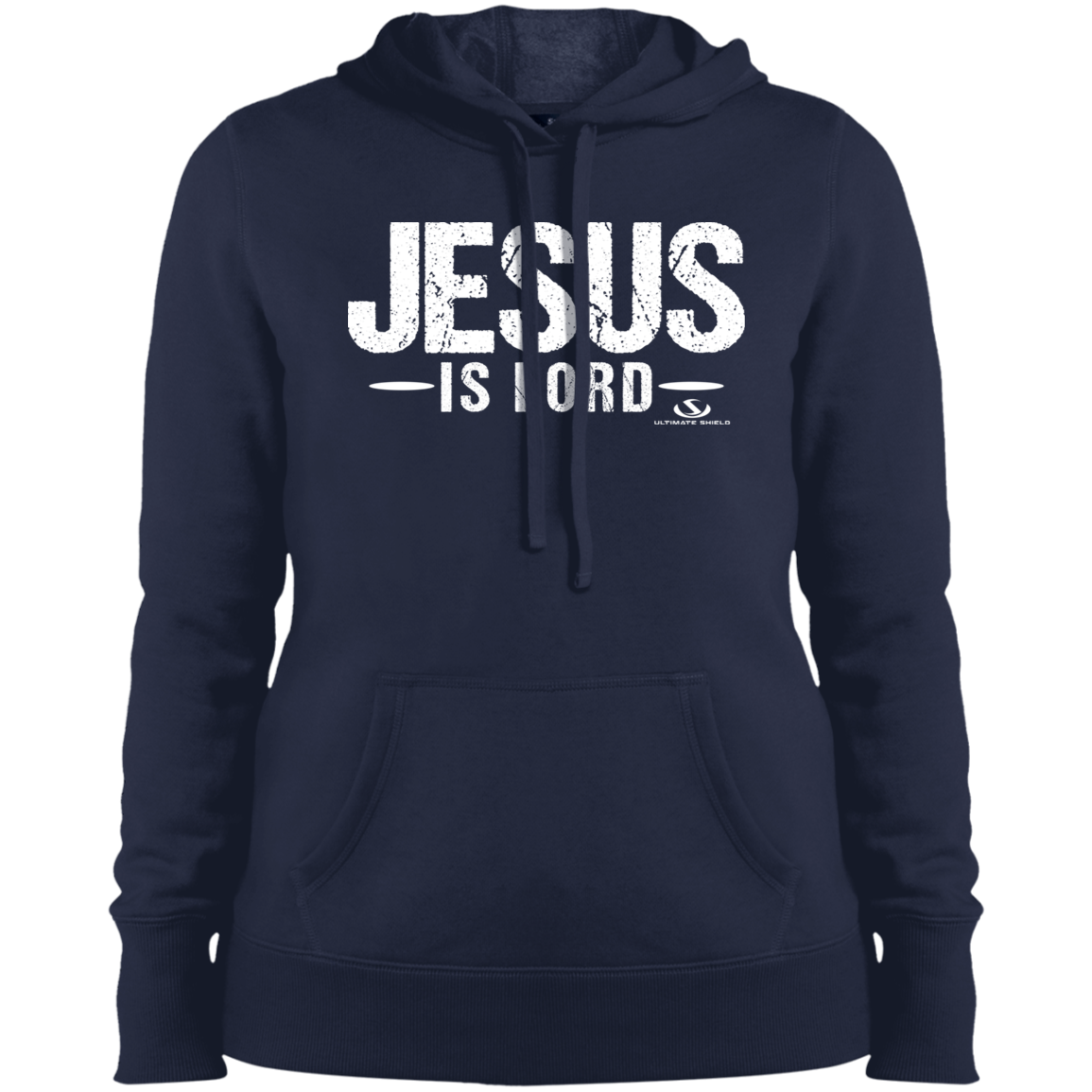 JESUS IS LORD  Ladies' Pullover Hooded Sweatshirt - The Shield of Light