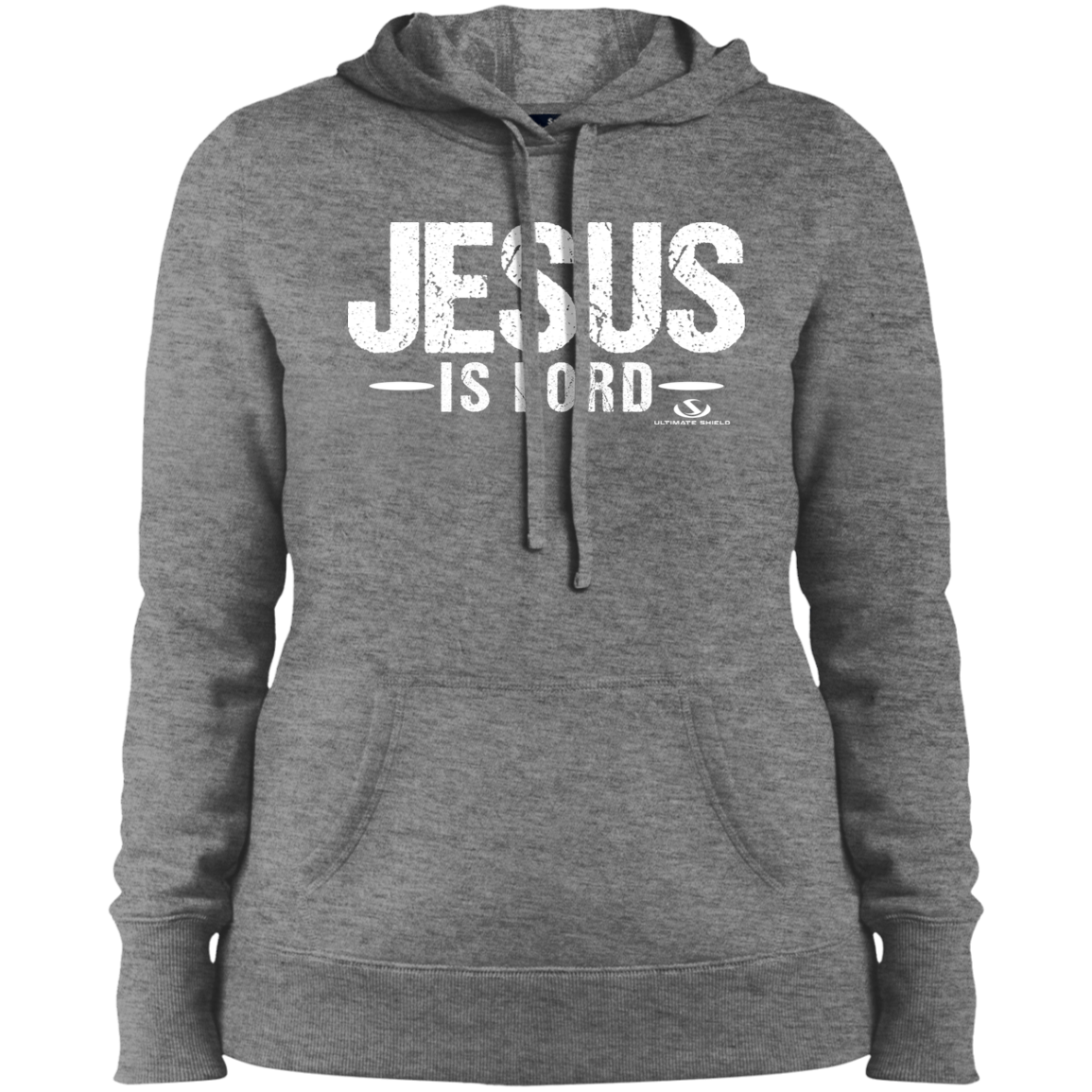 JESUS IS LORD  Ladies' Pullover Hooded Sweatshirt - The Shield of Light