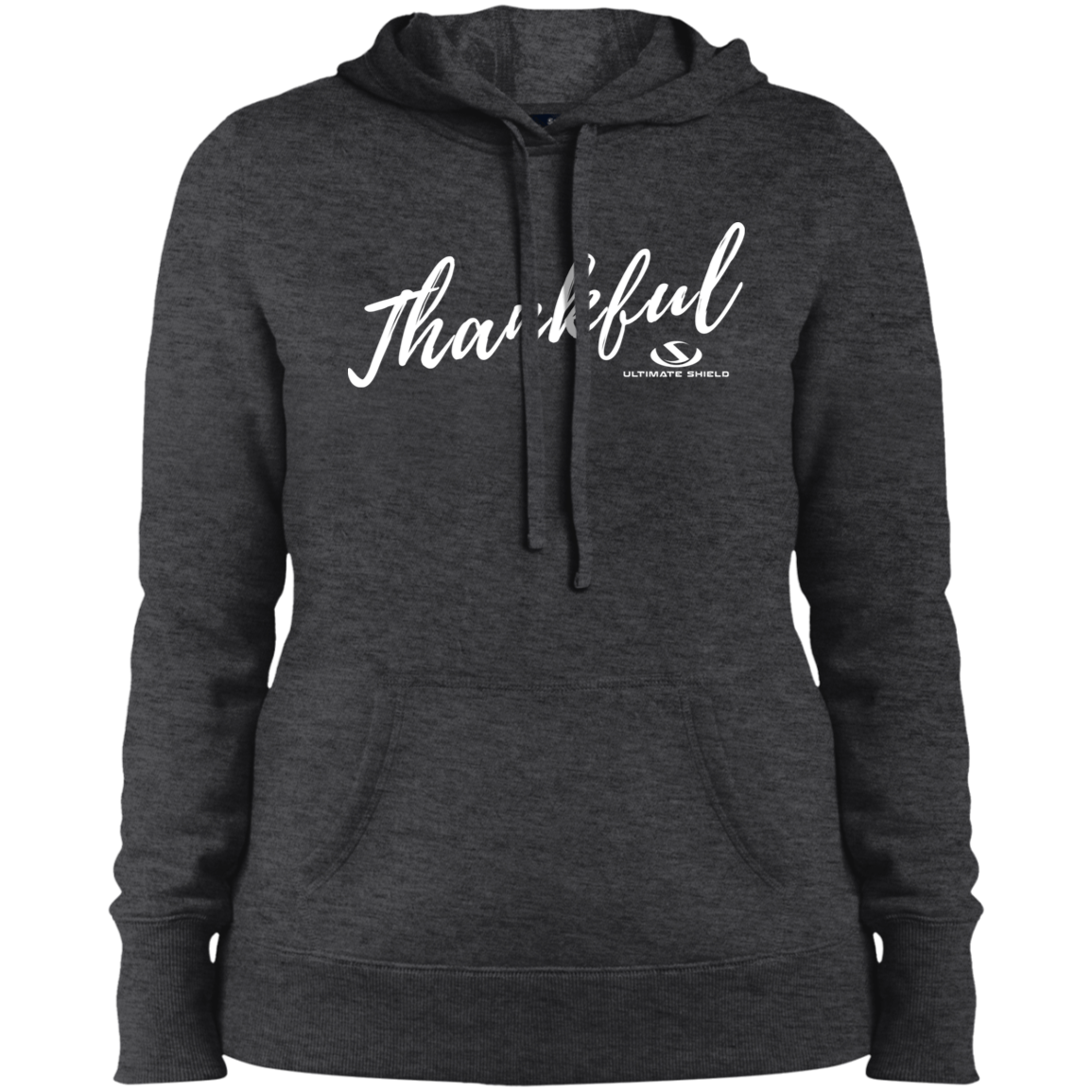 THANKFUL  Ladies' Pullover Hooded Sweatshirt - The Shield of Light