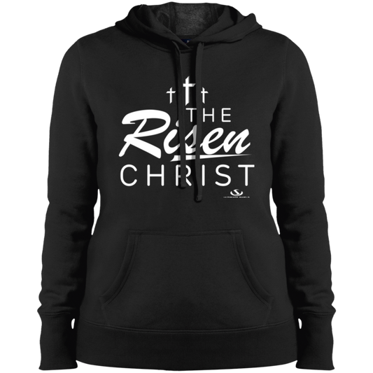 THE RISEN CHRIST  Ladies' Pullover Hooded Sweatshirt - The Shield of Light