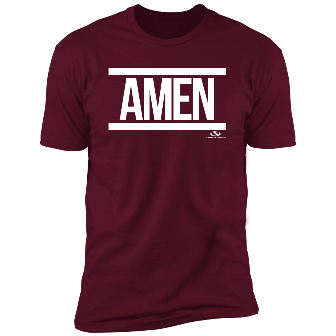 AMEN  Premium Short Sleeve T-Shirt - The Shield of Light