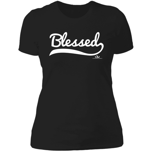BLESSED Ladies' Boyfriend T-Shirt - The Shield of Light