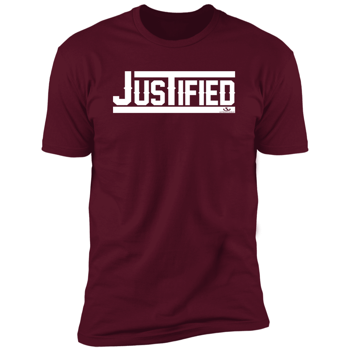 JUSTIFIED  Premium Short Sleeve T-Shirt - The Shield of Light
