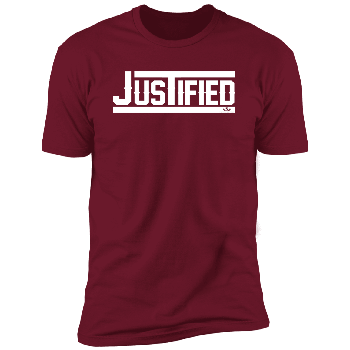 JUSTIFIED  Premium Short Sleeve T-Shirt - The Shield of Light