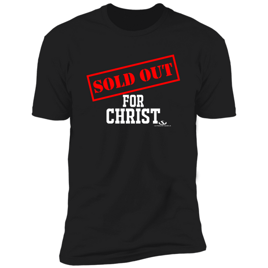 SOLD OUT FOR CHRIST  Premium Short Sleeve T-Shirt - The Shield of Light