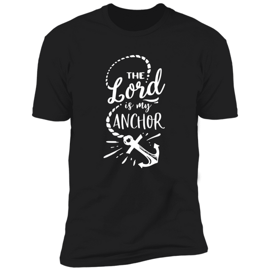 THE LORD IS MY ANCHOR Premium Short Sleeve T-Shirt - The Shield of Light