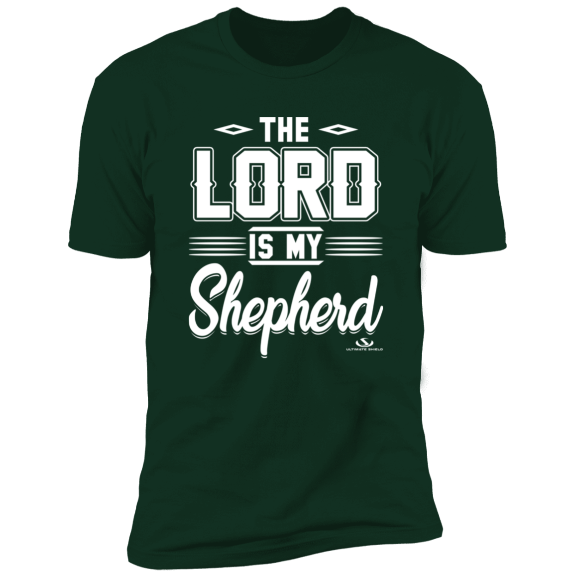 THE LORD IS MY SHEPHERD  Premium Short Sleeve T-Shirt - The Shield of Light