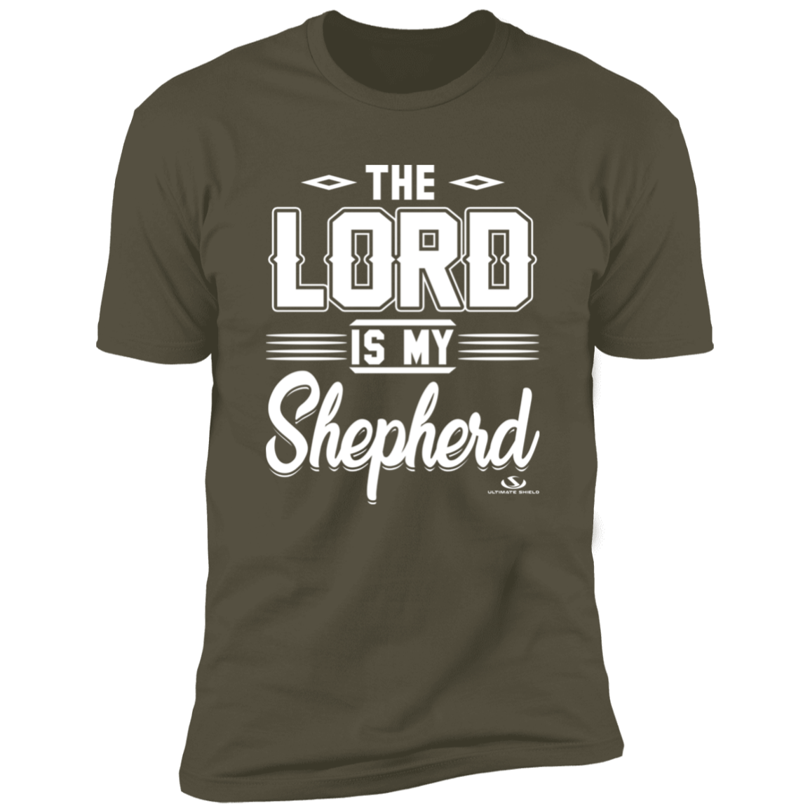THE LORD IS MY SHEPHERD  Premium Short Sleeve T-Shirt - The Shield of Light