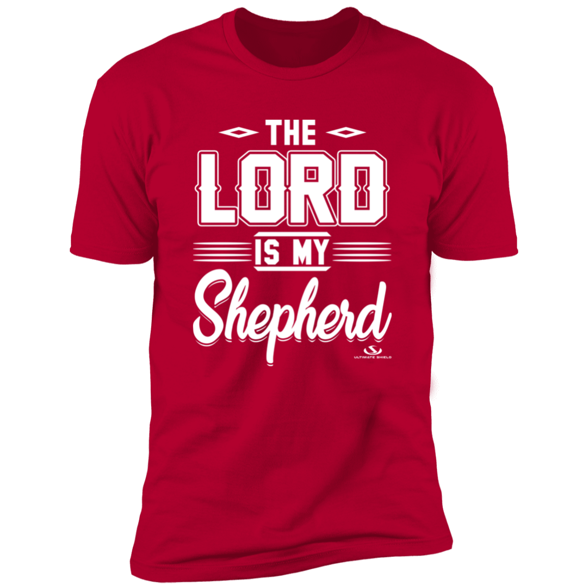 THE LORD IS MY SHEPHERD  Premium Short Sleeve T-Shirt - The Shield of Light