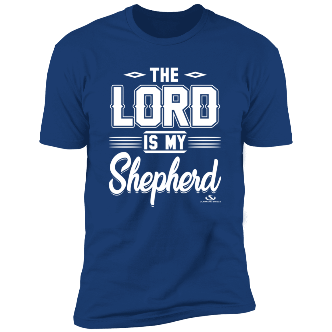 THE LORD IS MY SHEPHERD  Premium Short Sleeve T-Shirt - The Shield of Light
