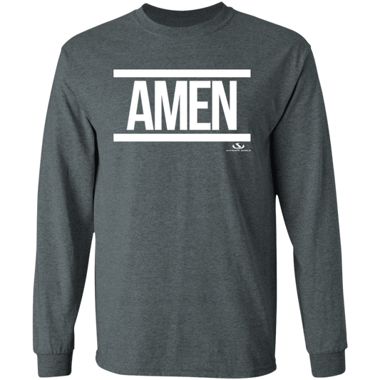 AMEN  LS T-Shirt 5.3 oz. - The Shield of Light