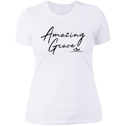 AMAZING GRACE Ladies' Boyfriend T-Shirt - The Shield of Light