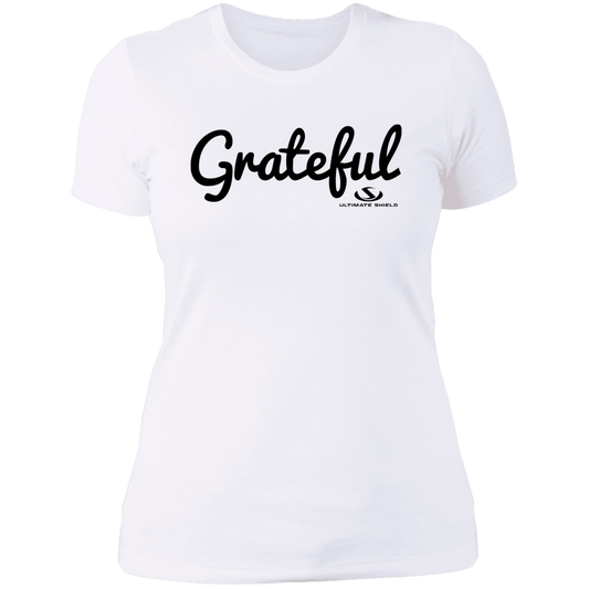 GRATEFUL Ladies' Boyfriend T-Shirt - The Shield of Light