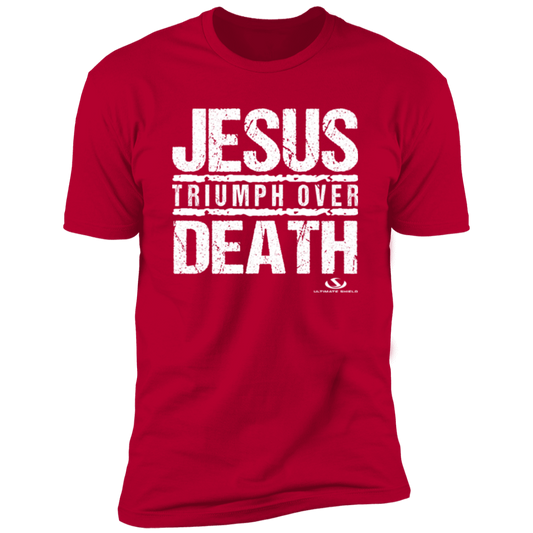 JESUS TRIUMPH OVER DEATH Premium Short Sleeve T-Shirt - The Shield of Light