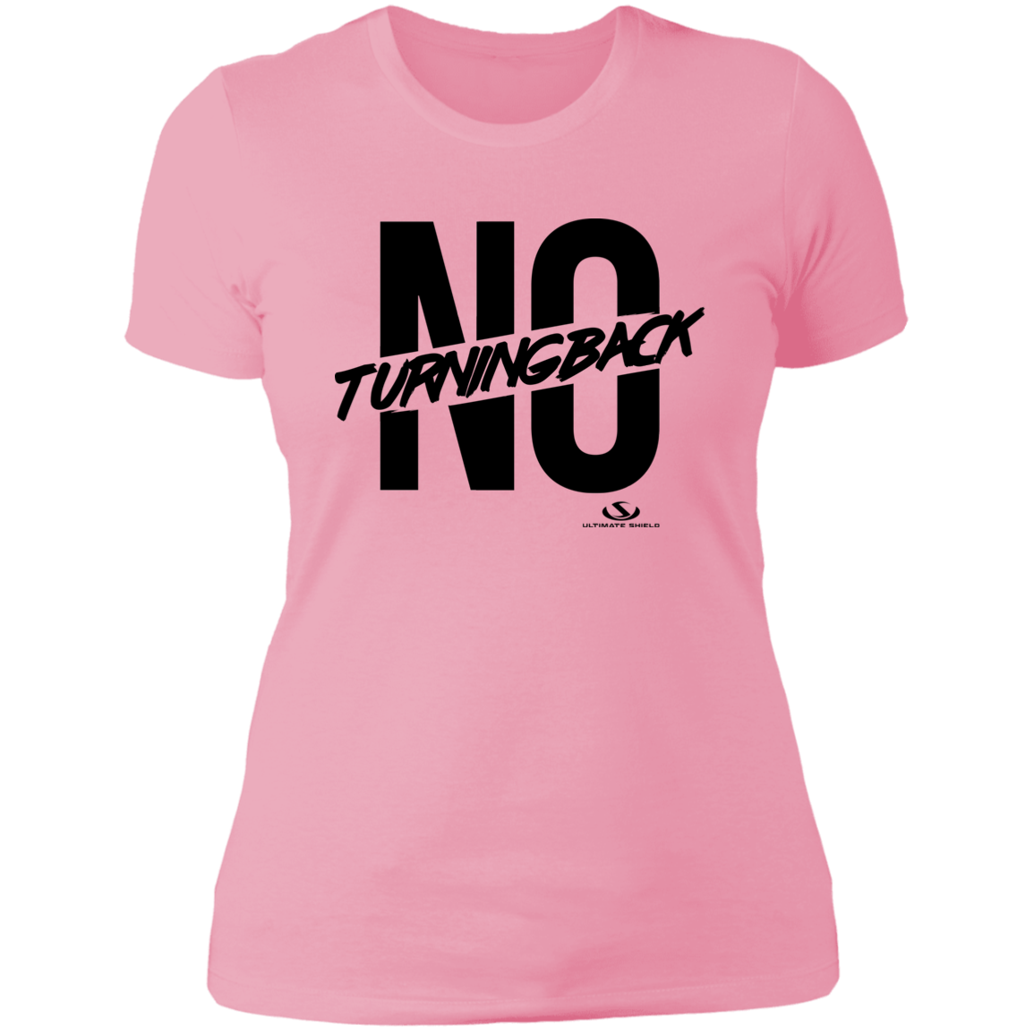 NO TURNING BACK Ladies' Boyfriend T-Shirt - The Shield of Light