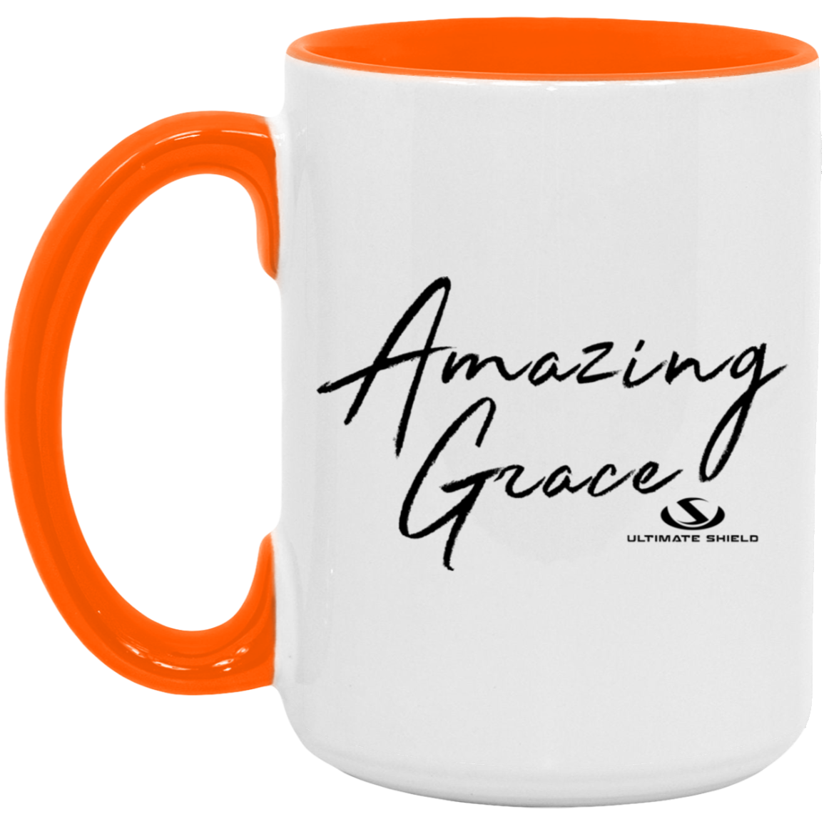 AMAZING GRACE 15oz. Accent Mug - The Shield of Light