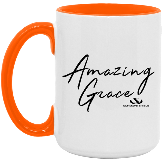 AMAZING GRACE 15oz. Accent Mug - The Shield of Light