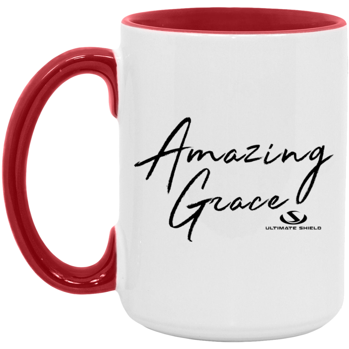 AMAZING GRACE 15oz. Accent Mug - The Shield of Light