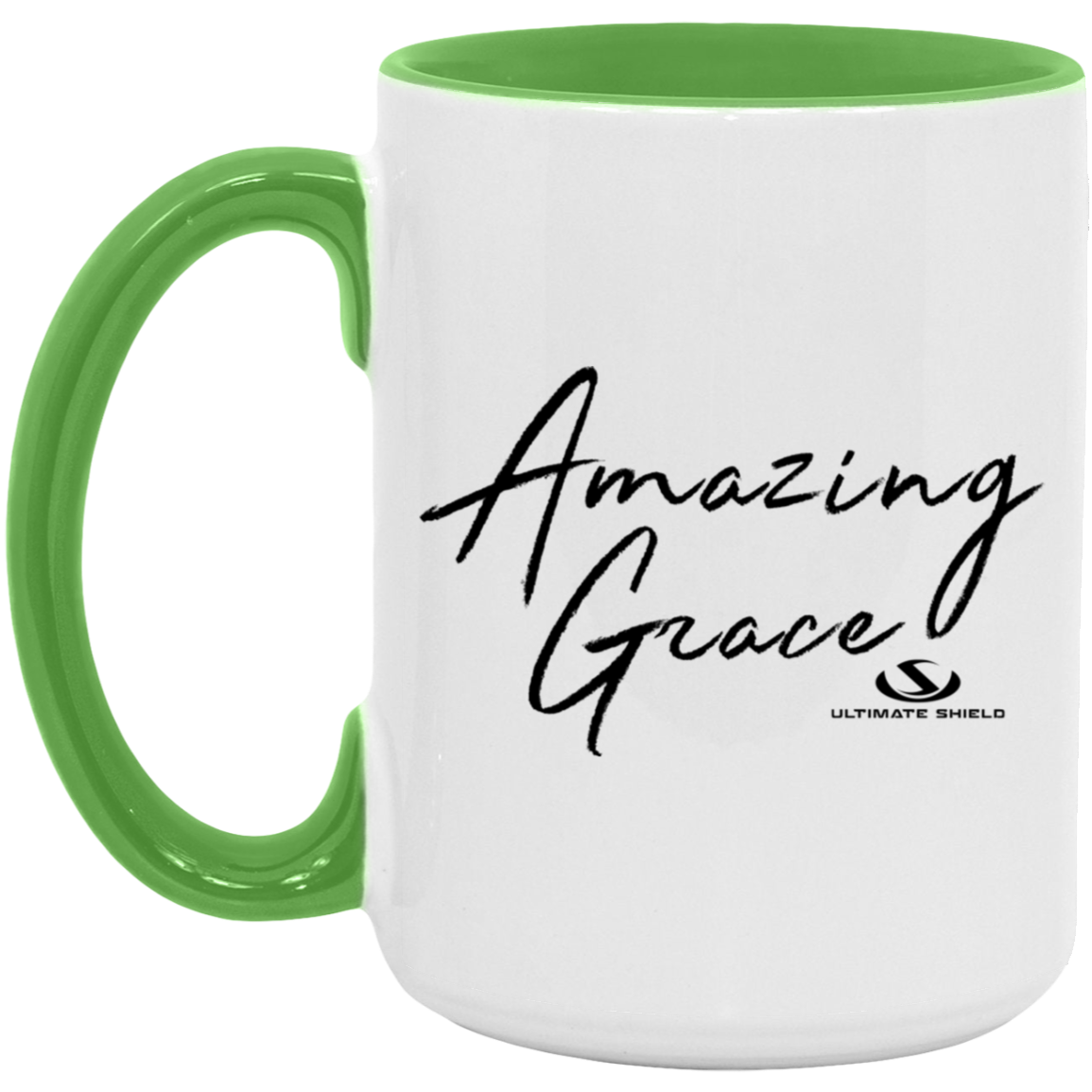 AMAZING GRACE 15oz. Accent Mug - The Shield of Light