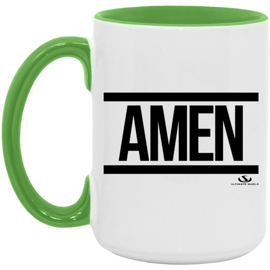 AMEN 15oz. Accent Mug - The Shield of Light