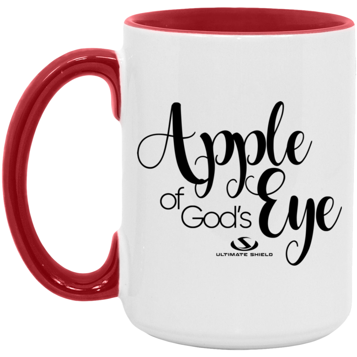 APPLE OF GOD'S EYE 15oz. Accent Mug - The Shield of Light