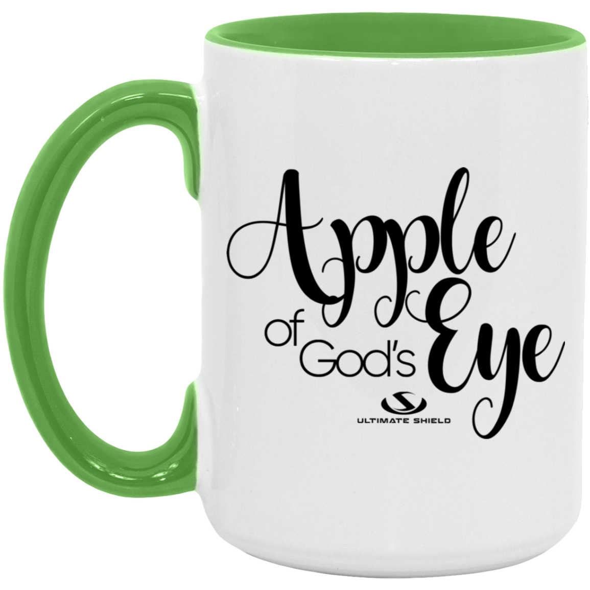 APPLE OF GOD'S EYE 15oz. Accent Mug - The Shield of Light