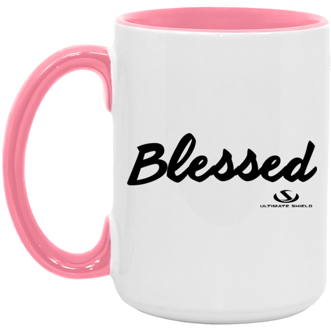 BLESSED 15oz. Accent Mug - The Shield of Light