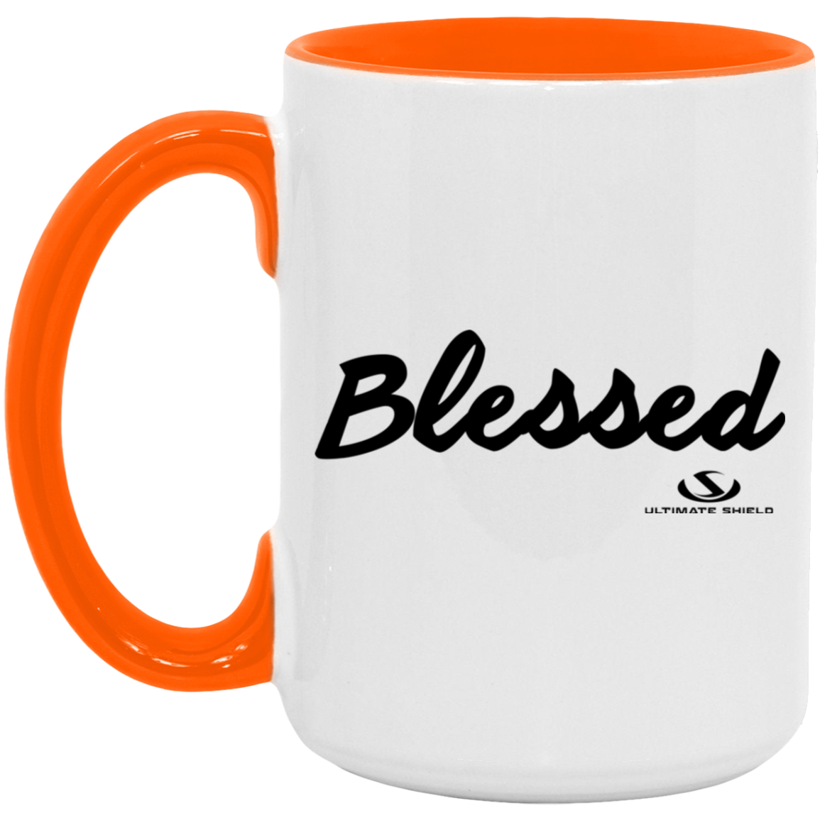 BLESSED 15oz. Accent Mug - The Shield of Light