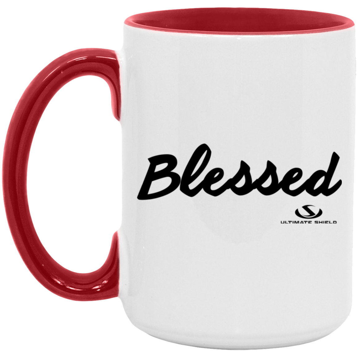 BLESSED 15oz. Accent Mug - The Shield of Light