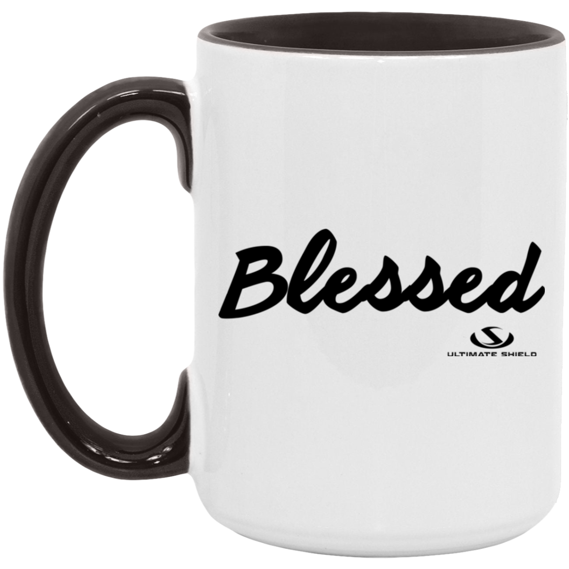 BLESSED 15oz. Accent Mug - The Shield of Light