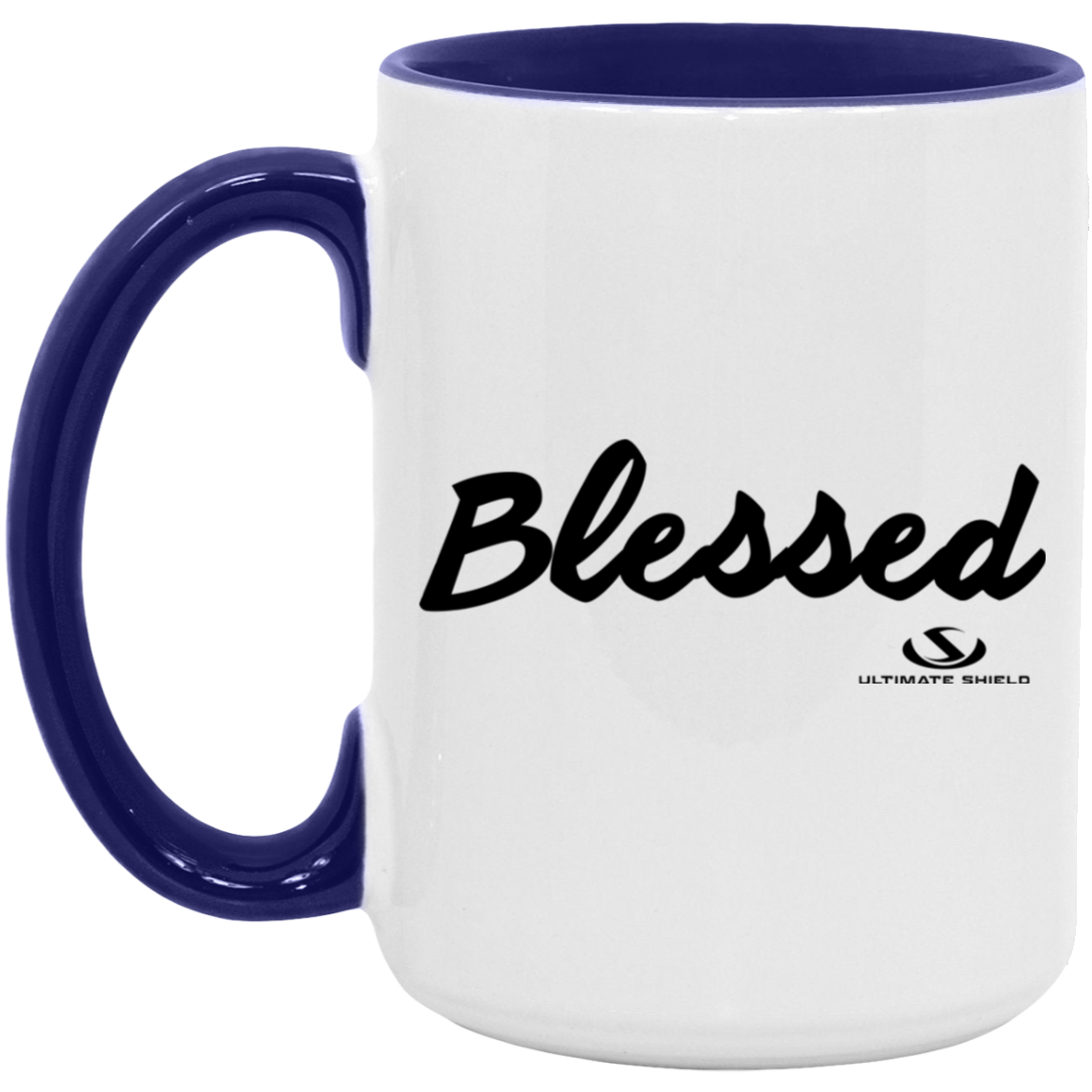 BLESSED 15oz. Accent Mug - The Shield of Light