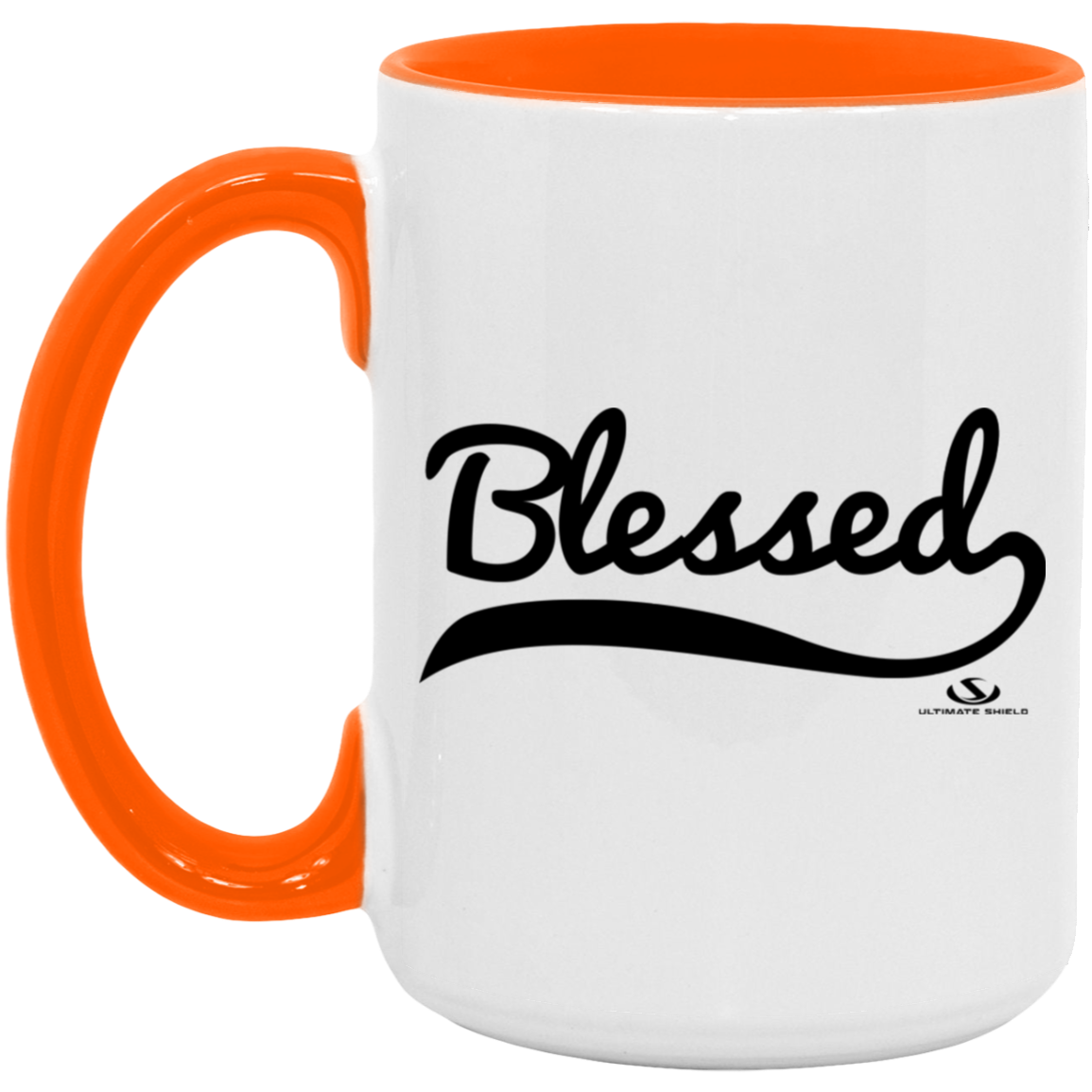 BLESSED 15oz. Accent Mug - The Shield of Light