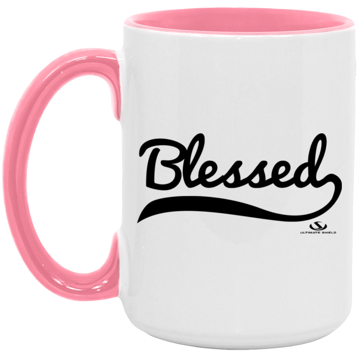 BLESSED 15oz. Accent Mug - The Shield of Light