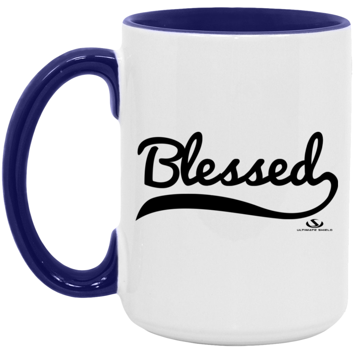 BLESSED 15oz. Accent Mug - The Shield of Light