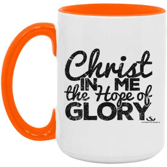 CHRIST IN ME THE HOPE OF GLORY 5oz. Accent Mug - The Shield of Light