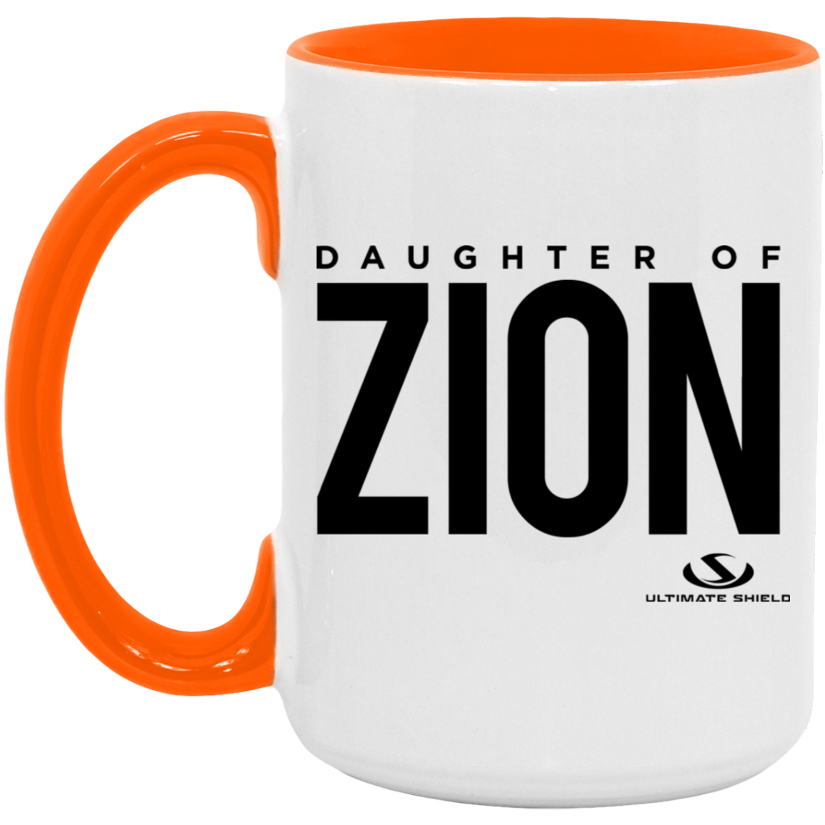 DAUGHTER OF ZION 15oz. Accent Mug - The Shield of Light
