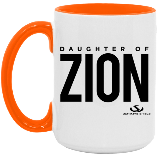 DAUGHTER OF ZION 15oz. Accent Mug - The Shield of Light